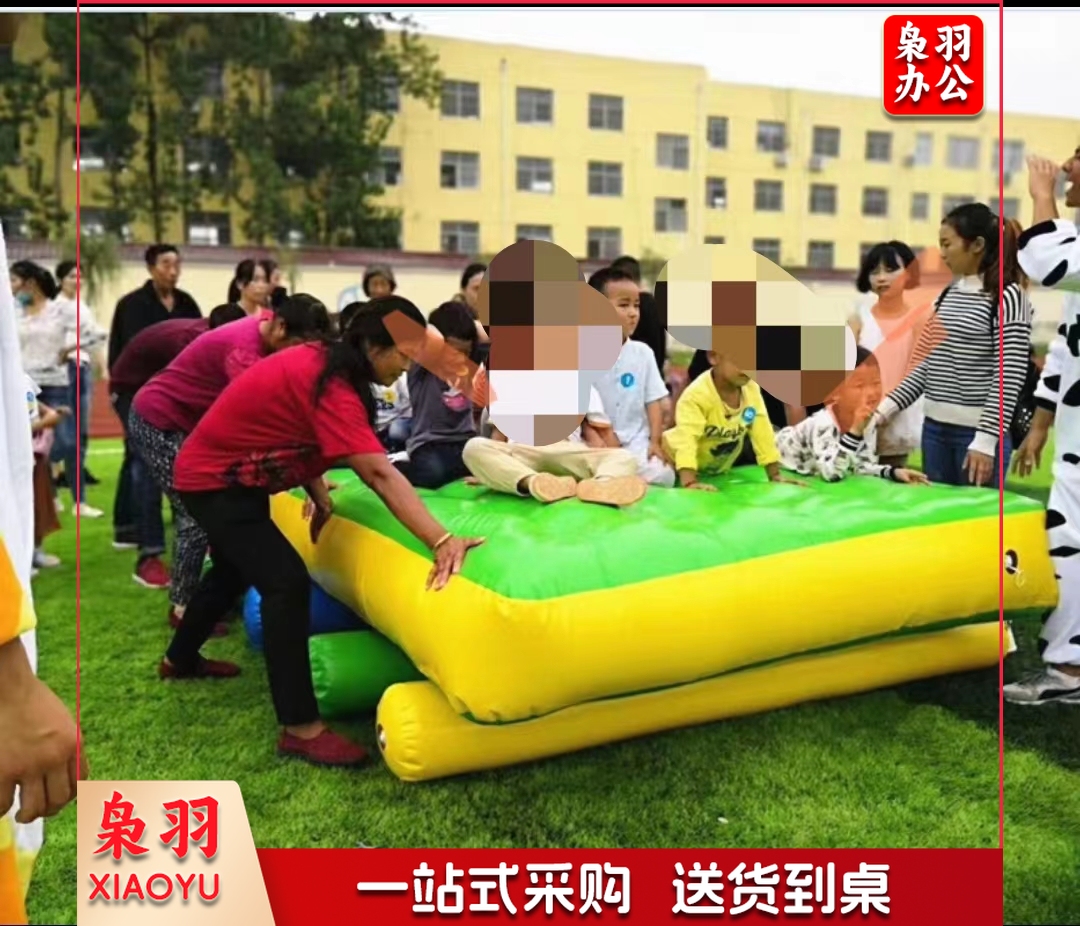 3*2车轮滚滚4个柱子 双层加厚 趣味运动