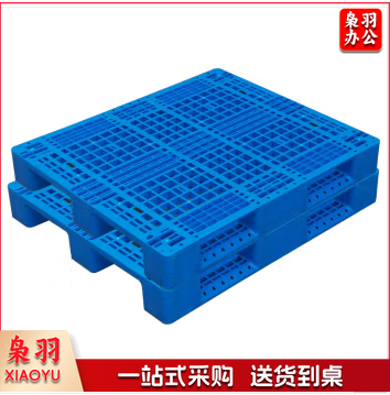 仓储川字塑料叉车托盘仓库货架防潮垫板全新料1200*1000*150mm 无钢管