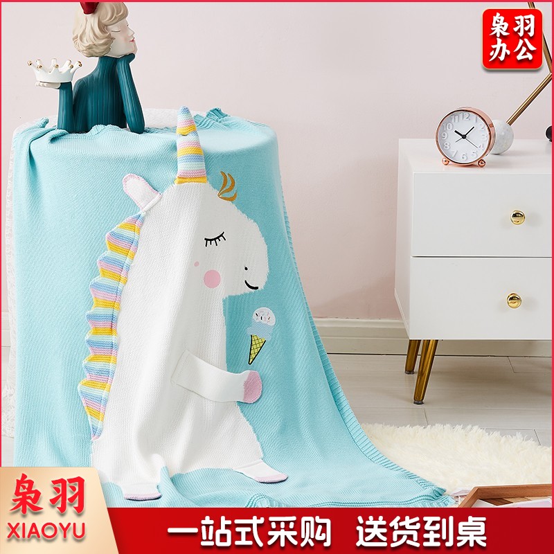 洁丽雅针织毯-可爱巴伦JLYMT006