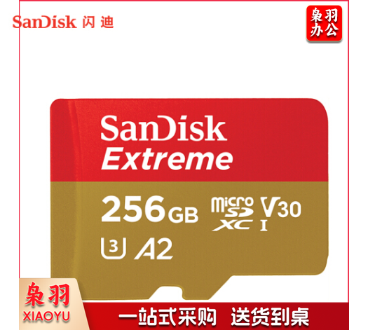 闪迪 256GB TF(MicroSD)存储卡