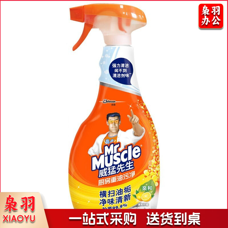 威猛先生(Mr Muscle)重油污清洁剂厨房重油污净 500g