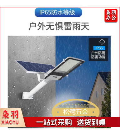 【雷士】300w LED充电太阳能 路灯(松鹭五金)