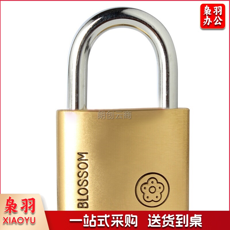 梅花（BLOSSOM）铜挂锁 防水防锈办公室宿舍铜锁 户外仓库大门车厢门锁BC9050