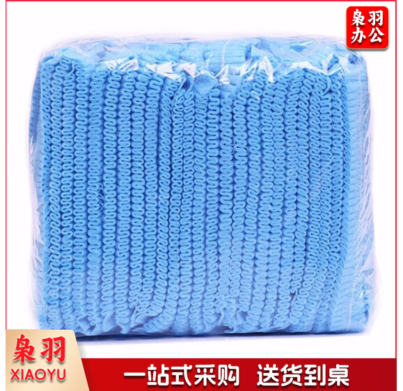 一次性头套条形帽浴帽无纺布发套防尘头罩100个/包