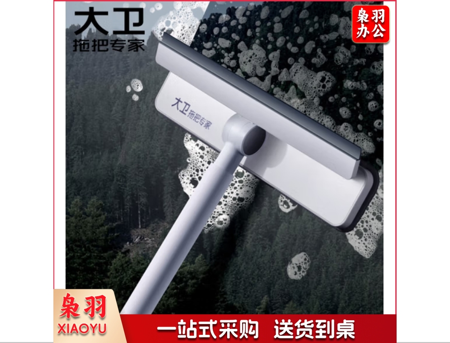 大卫 擦窗器 擦玻璃神器 长柄刮水器清洁工具刮擦玻璃刮窗器清洁刮水板S7