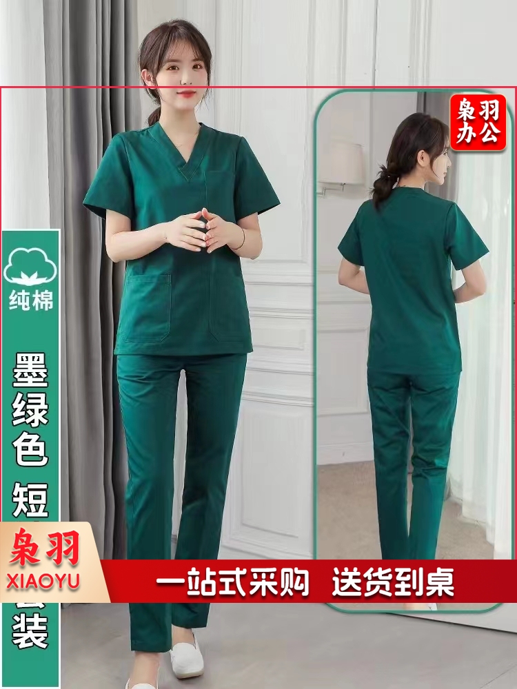 夏季短袖套装 纯棉