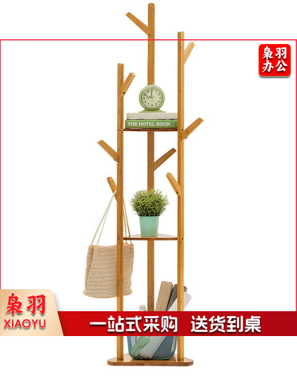 多挂简易衣帽架家用室内卧室挂衣架简约  原色（经典款）