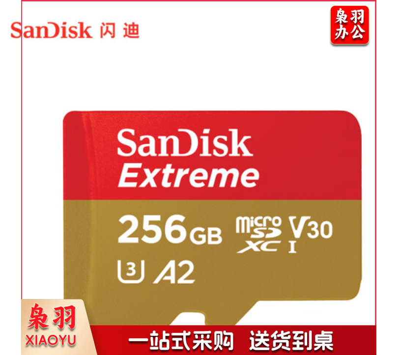 闪迪 SQXNE存储TF卡 256G 160M 4K A2