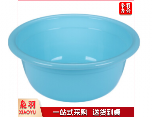塑料盆 外径33cm塑料盆洗衣洗漱盆 颜色随机