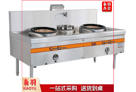 商用燃气炒菜灶单炒单温灶双头单尾灶