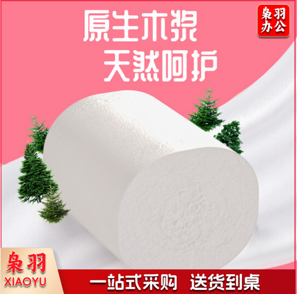 植护卫生纸卷纸无芯家用厕纸手纸