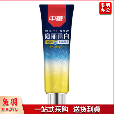 中华魔丽迅白酷爽薄荷牙膏170g