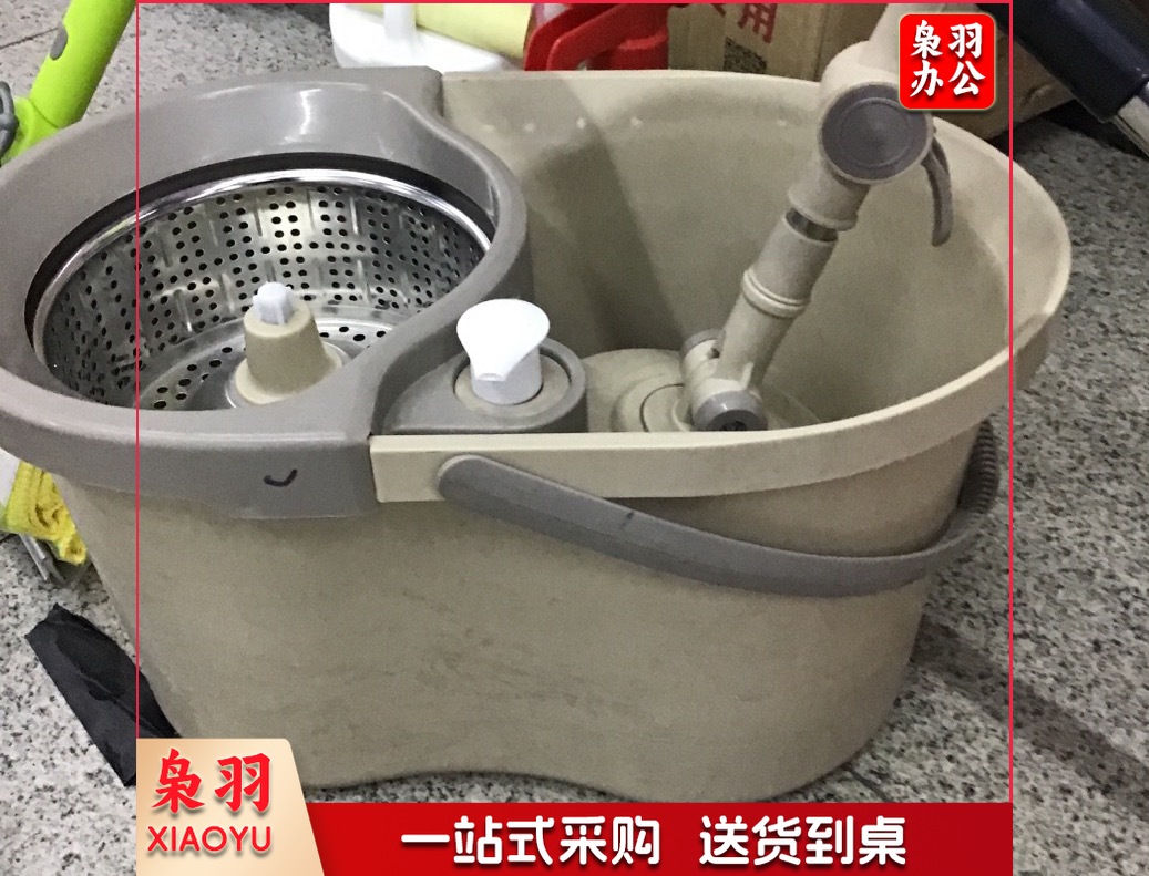 弹宝 旋转式 免手洗 拖把拖地墩布桶甩干桶液压墩布桶