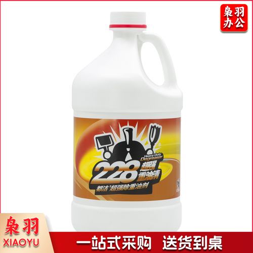 都洁(DUJIE )228除油王3.7公升 超强重油清洁剂，厨房除油剂