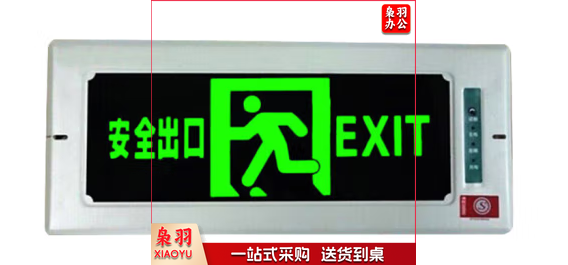 入式暗装消防应急灯指示灯 嵌入墙体式疏散指示灯（嵌入式 安全出口 无方向）