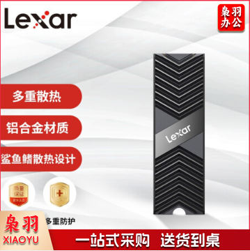 雷克沙（Lexar）M.2 2280固态硬盘散热片 NVMe散热马甲 LPAH100-RNBNG
