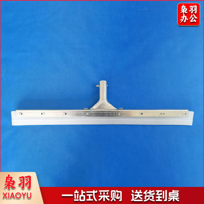 硅胶地刮刀卫生间地面刮水瓷砖地板推水器厚不锈钢海绵地刮替换头