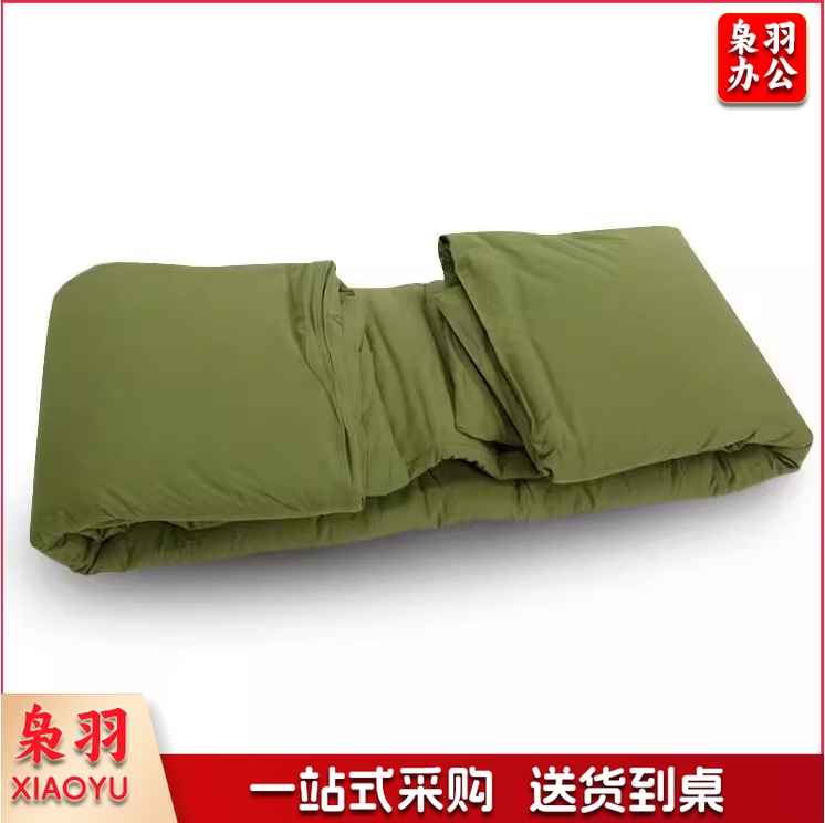 军绿色纯棉热熔棉被加厚宿舍棉花被子草绿劳保棉被被子