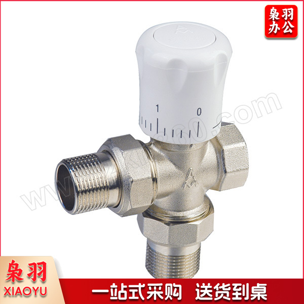 377系列黄铜三通暖气直角阀(热水) JNXT-N-DN15 1/2