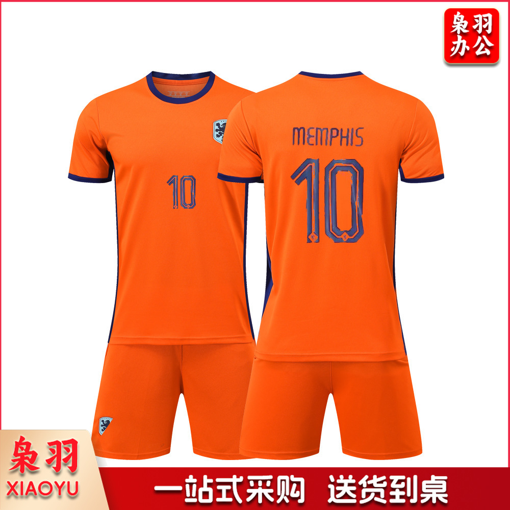 儿童足球服套装速干透气运动球衣10号夏团购小学生男女孩短袖批发