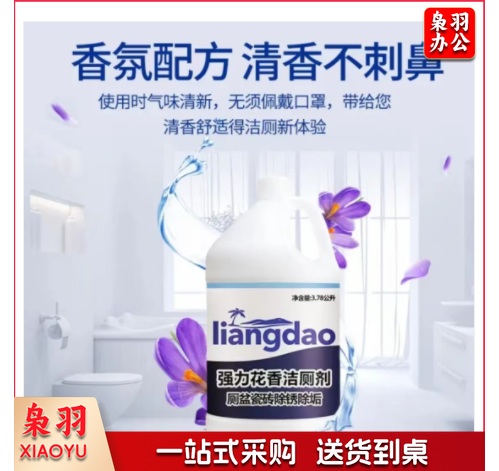 靓岛强力花香洁厕 (一箱四瓶)