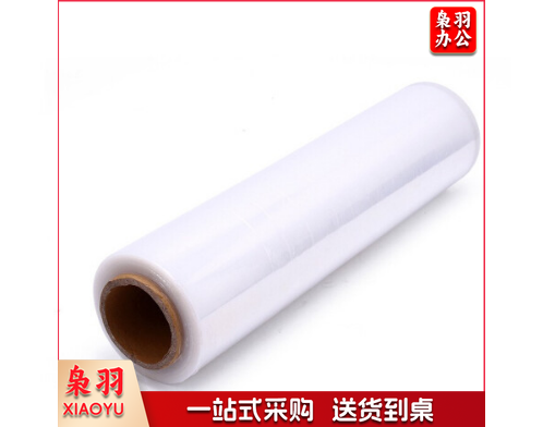 星工(XINGGONG)缠绕膜50cm*220m膜净重2kg*1卷 工业保鲜打包装搬家保护透明自粘PE塑料拉伸膜