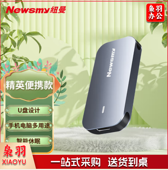 纽曼(Newsmy)256GB 固态移动硬盘(PSSD) M01 Type-c USB3.1锖色 高速稳定安全便携    WLSZ05201745379933