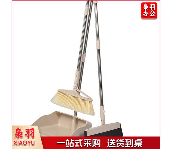 扫把套装 仿猪毛扫把三件套 笤帚刮水器簸箕垃圾铲 FW1458
