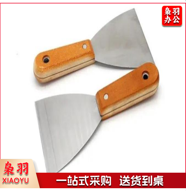 不锈钢木柄油灰刀腻子铲
