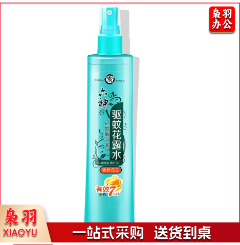 六神 驱蚊喷雾花露水 清新花型 180ml