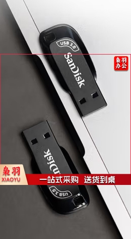 闪迪（SanDisk）256GB USB3.0 U盘 CZ410酷邃 读速100MB/s 小巧便携 密码保护 商务办公学习优选