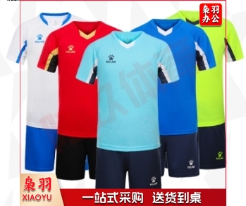 卡尔美儿童短袖足球服套装8251ZB3002，多色可选