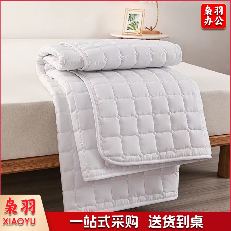 酒店专用白色褥子 1.2米床褥子 1.2米*2m