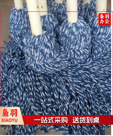 墩布 棉线拖把 传统老式花棉线墩布 清洁墩布 拖布 (10个/捆)