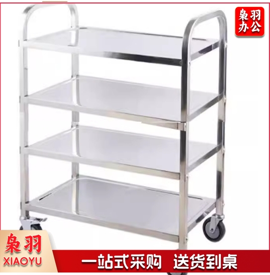 304不锈钢四层汤桶车餐车  1850x1420x800
