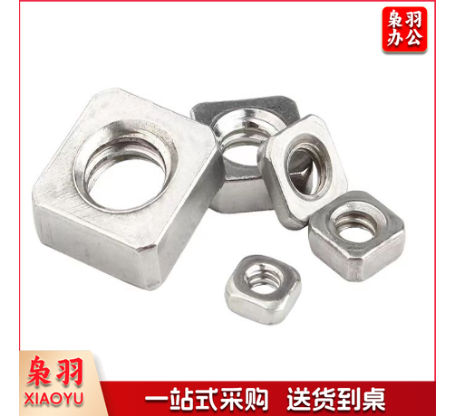 304不锈钢四方螺母 M4*7*3