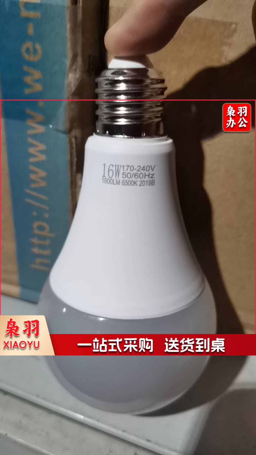 威诺华 E27 螺口 16W节能灯泡