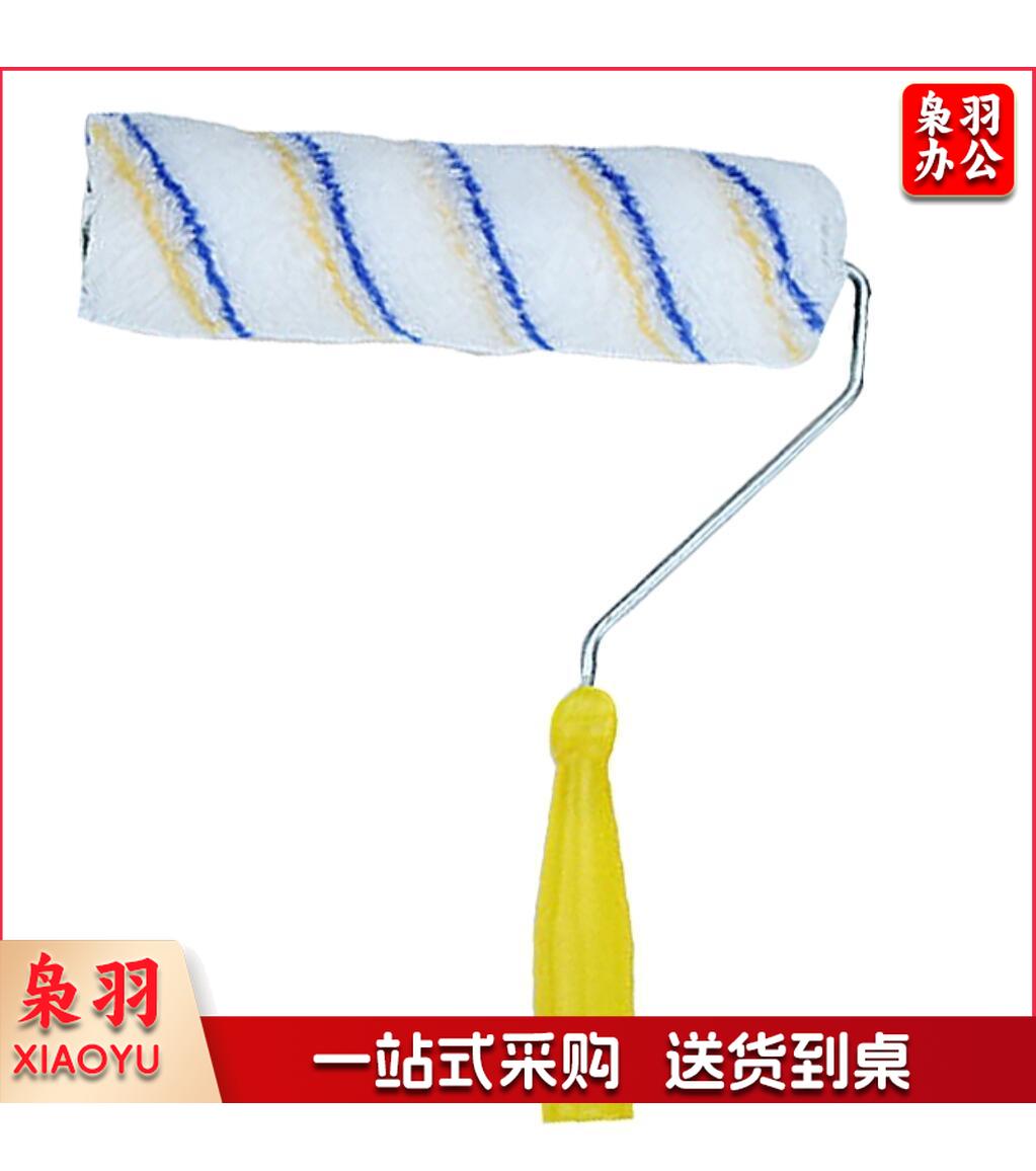 滚刷 涂料滚刷筒刷 普通中长毛滚筒刷 化纤油漆刷子 刷墙工具清洁涂刷工具