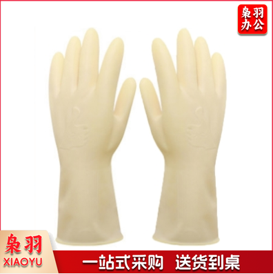 耐酸碱手套 加厚橡胶手套  L码