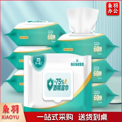 海氏海诺 酒精湿巾 60片/包