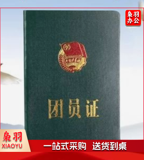 团员证 共青团证 团员证书团员用品团员纪念证（本）