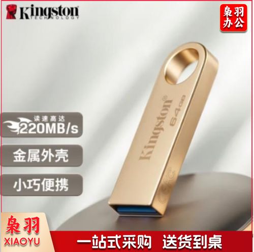 金士顿（Kingston）256GB USB3.2 Gen 1 U盘 DTSE9G3 大容量金属U盘 读速高达220MB/s 写速高达100MB/s