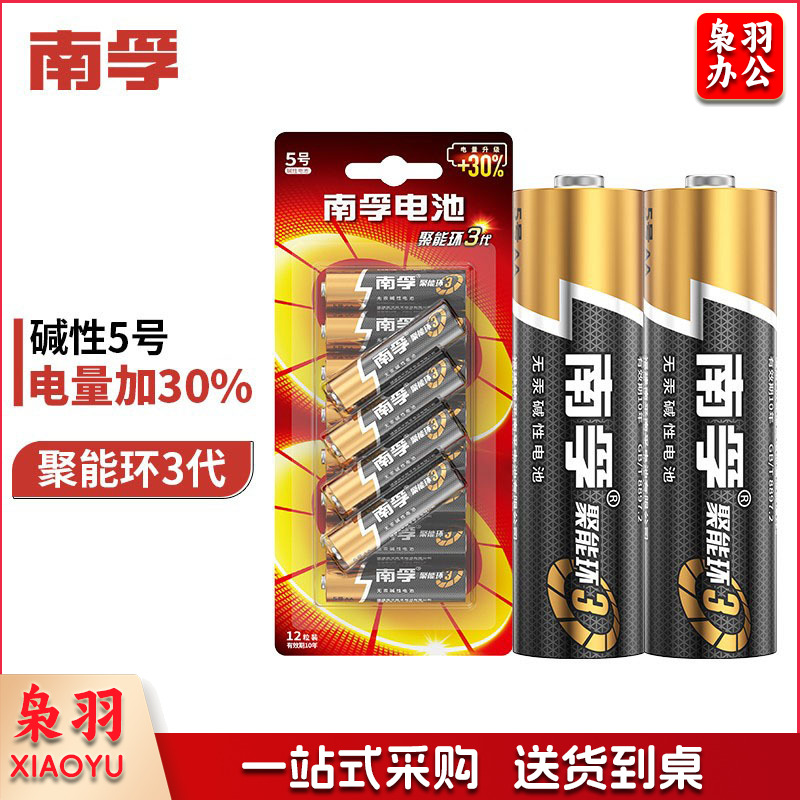 南孚(NANFU)5号电池 单节装 南孚5号电池
