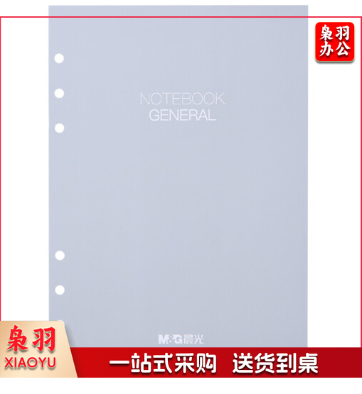 晨光(M&G)APY9JT74 25K/6孔横线活页本子替芯 线圈纸 100页/包