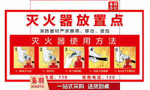 标识牌  ( 灭火器放置点)