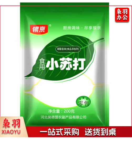 银京小苏打粉200g 梳打粉去污清洁除垢
