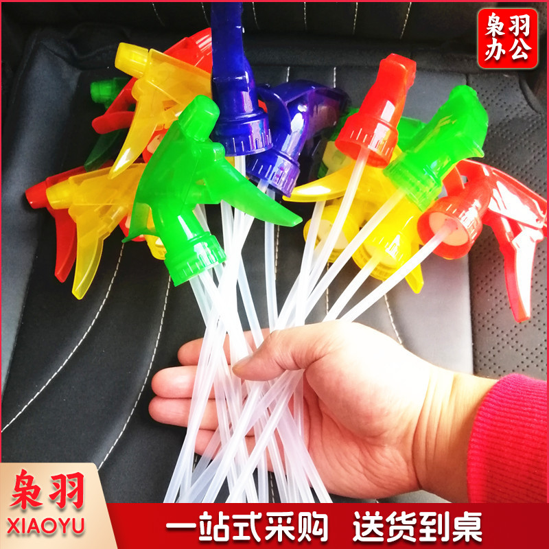 小型洒水喷壶喷嘴 饮料瓶喷头 喷头+吸管+过滤芯 颜色随机