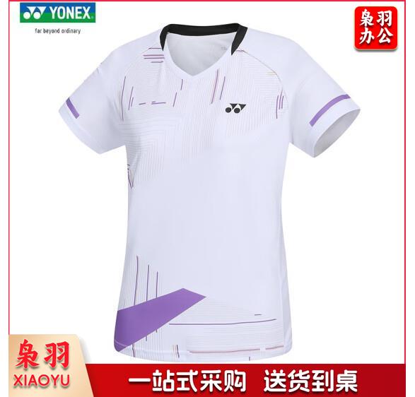 尤尼克斯羽毛球服男女款T恤速干短袖上衣透气羽毛球服 210353BCR（CX202309140920334783）