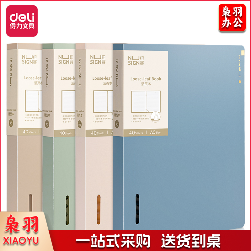 纽赛 (NUSIGN) NS316活页本 A5/40张 (混)(本)