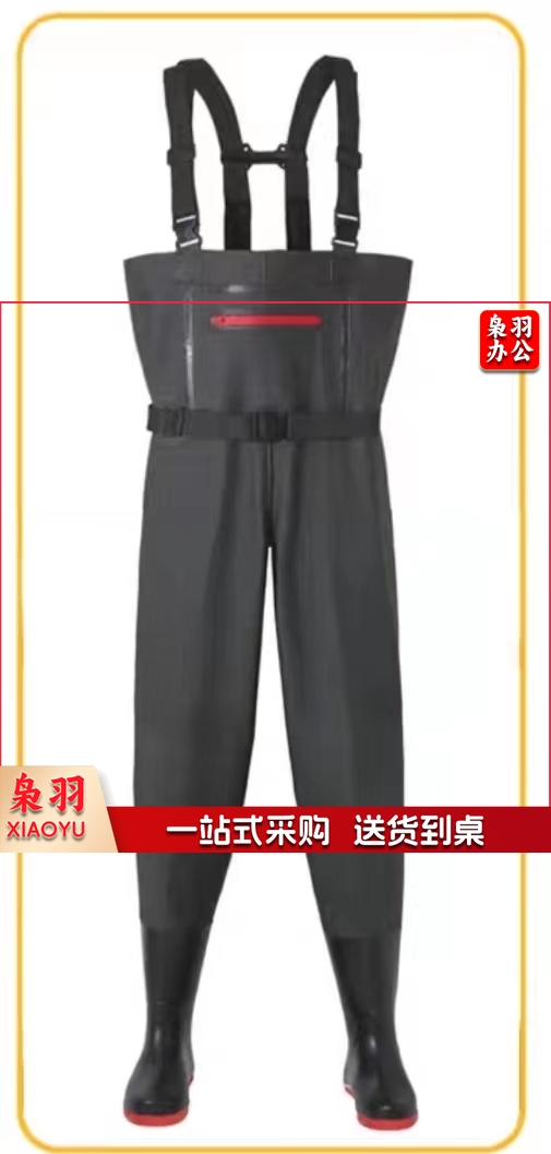 连体下水裤 半身连体皮叉捕鱼水裤 赶海服